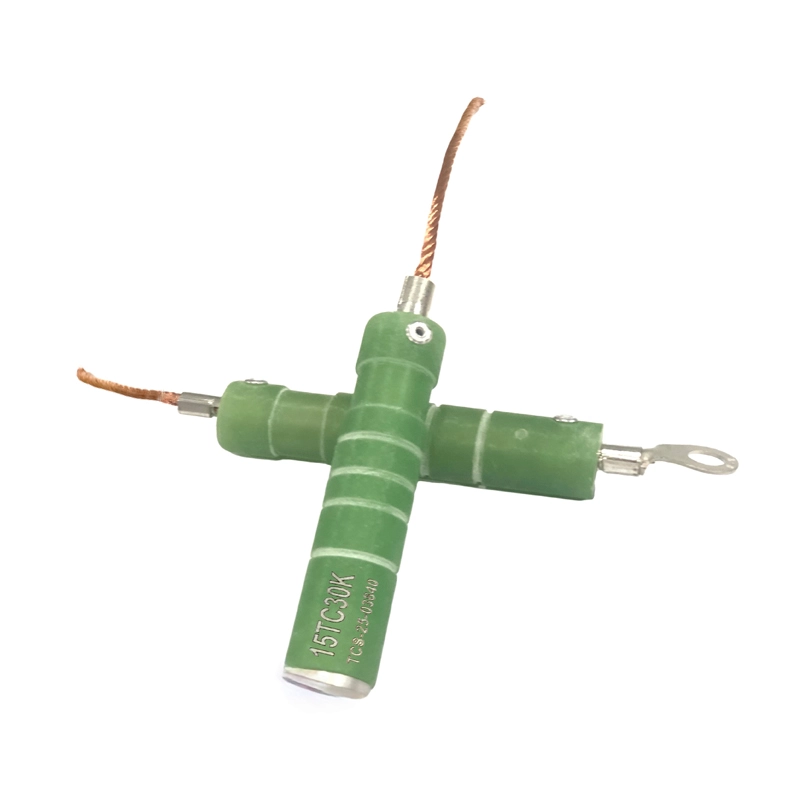 Oil immersed high voltage fuse link overhead view