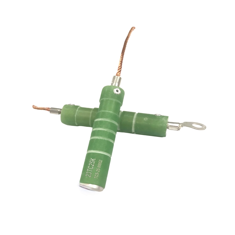 High voltage fuse link top view detail