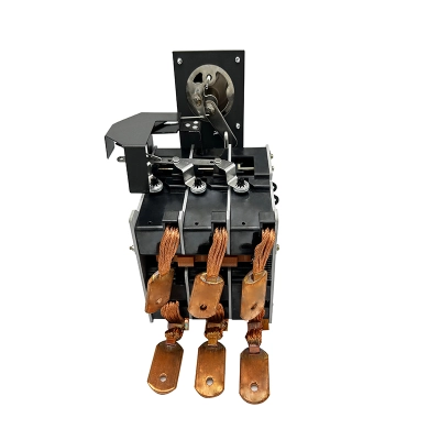 Three phase ThaiStyle circuit breaker 157A 100KVA side mounting view