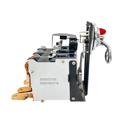 Three phase ThaiStyle circuit breaker 210A 150KVA front panel view
