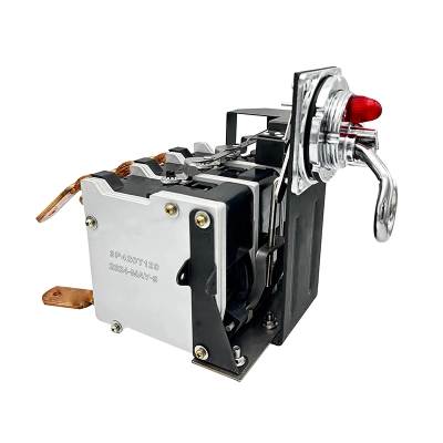 Three phase Thai style 420A CSP circuit breaker side detail