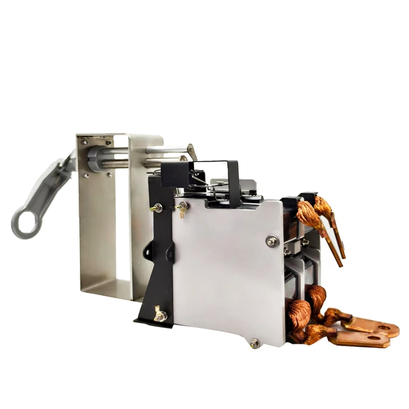 Submersible Oil-Immersed CSP single phase 313A circuit breaker side & rear angle shot