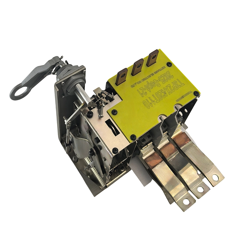 Terminal layout of three phase 420A CSP oil immersed circuit breaker 300KVA